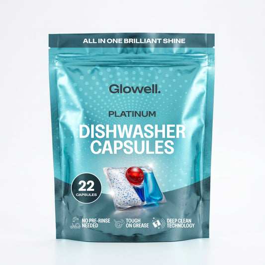 Glowell Platinum Dishwasher Capsules