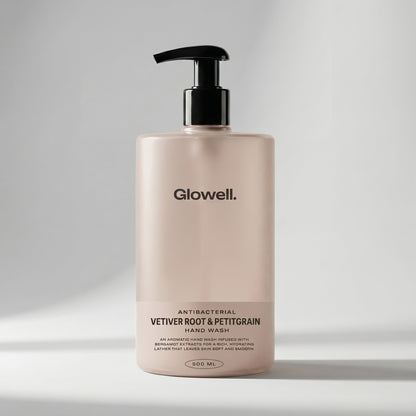 Glowell Handwash - Vetiver Root and Petitgrain